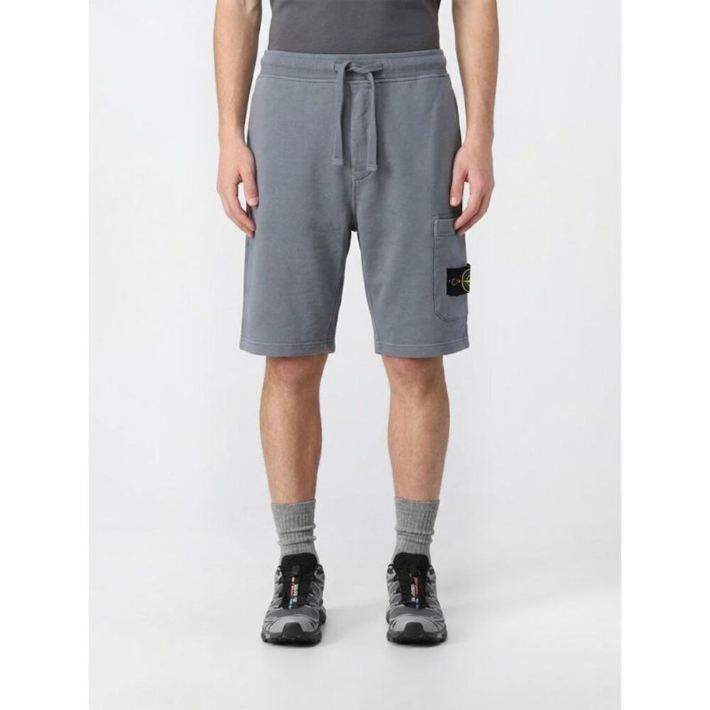 Stone Island Men Cotton Jogging Shorts Stone Island